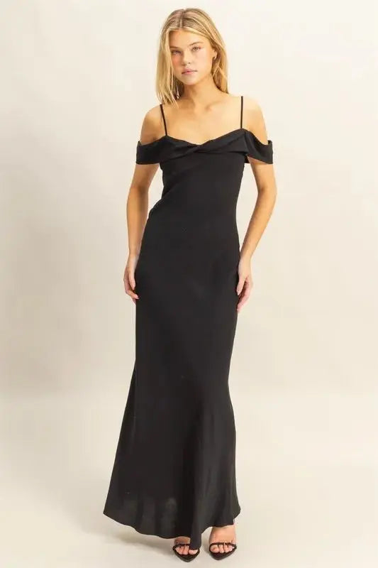 HYFVE Flattering Fit Cami Maxi Dress for Elegant Style - Love Salve